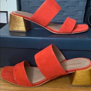 Red Bernardo Sandals
